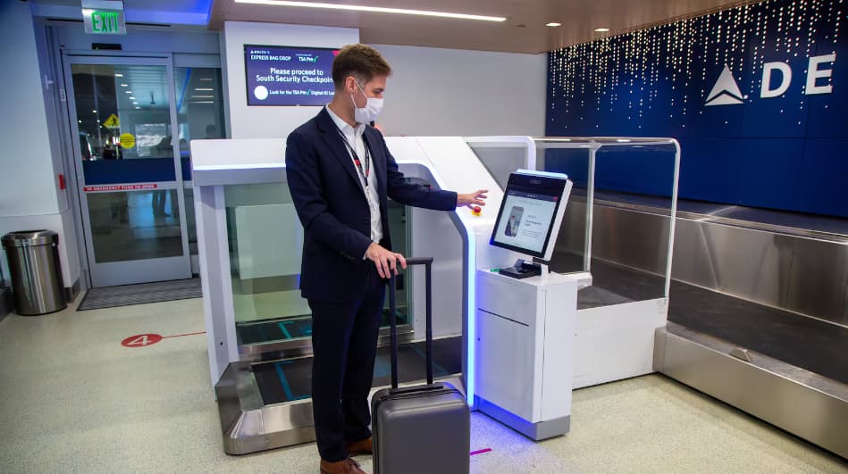 Delta Air Lines' use of biometric boarding